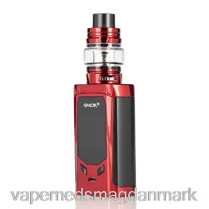 Vape Juice Smok R-kiss 200w & Tfv8 Baby V2 Startsæt Rød